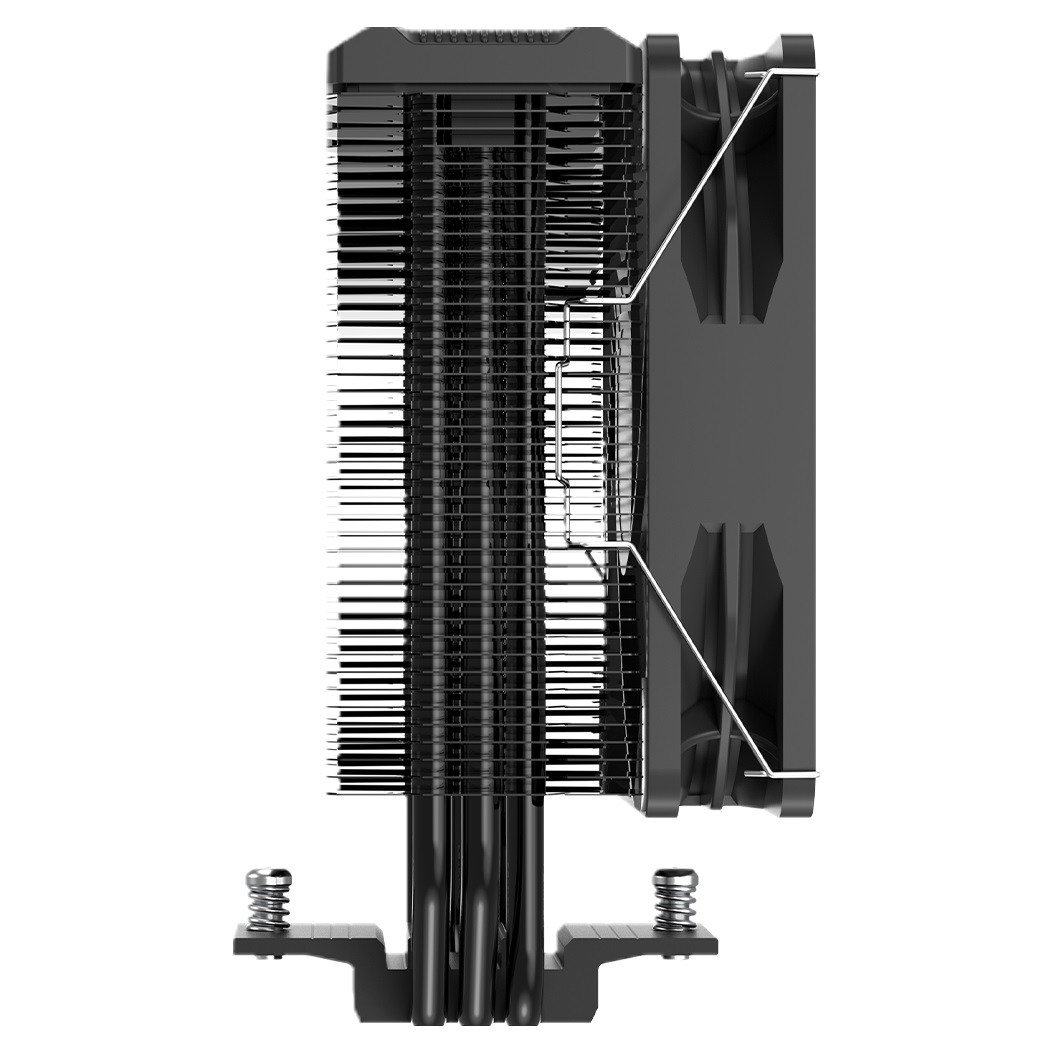 Кулер PCCooler Paladin EX300S S115X/1200/1700/AM4 (24 шт/кор, TDP 125W, 120mm PWM Dynamic Multi-Color LED, 3 тепловые трубки 6мм, 400-1800RPM, 28,6dBa)