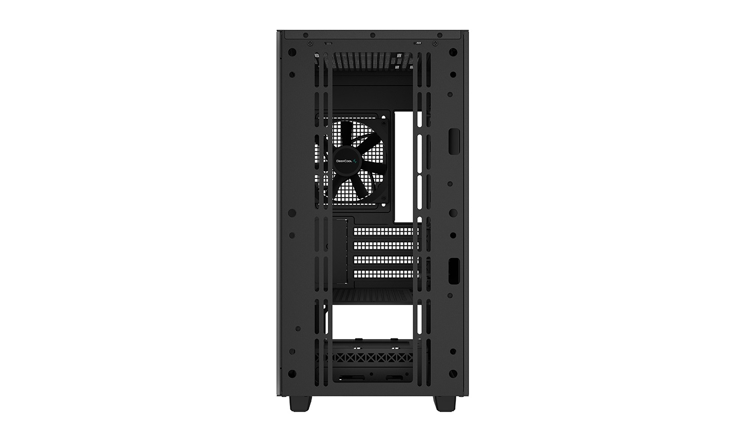 Корпус Deepcool CH370 без БП, боковое окно (закаленное стекло), черный, mATX