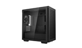 Корпус Deepcool CH370 без БП, боковое окно (закаленное стекло), черный, mATX