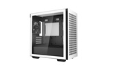 Корпус Deepcool CH370 WH без БП, боковое окно (закаленное стекло), белый, mATX