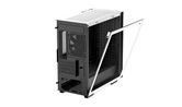 Корпус Deepcool CH370 WH без БП, боковое окно (закаленное стекло), белый, mATX