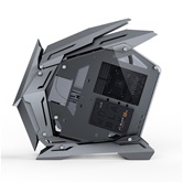 Корпус JONSBO MOD-3 Mini Gray без БП, боковые панели из закаленного стекла, mini-ITX, micro-ATX, серебристый