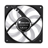 Вентилятор JONSBO HF1215 Black 120х120х15мм (60шт/кор, PWM, ARGB LED, 700-1800об/мин, черный) Retail