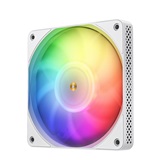 Вентилятор JONSBO HF1215 White 120х120х15мм (60шт/кор, PWM, ARGB LED, 700-1800об/мин, белый) Retail