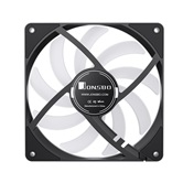 Вентилятор JONSBO HF1415 Black 140х140х15мм (60шт/кор, PWM, ARGB LED, 700-1650об/мин, черный) Retail