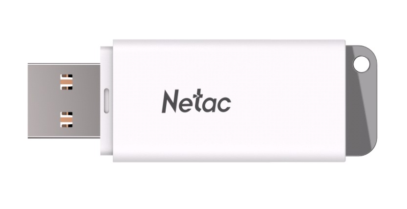 Накопитель Flash USB2.0 drive Netac U185 16Gb RET [NT03U185N-016G-20WH] LED индикатор