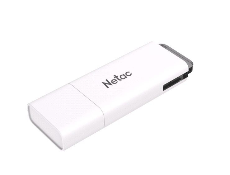 Накопитель Flash USB2.0 drive Netac U185 32Gb RET [NT03U185N-032G-20WH] LED индикатор