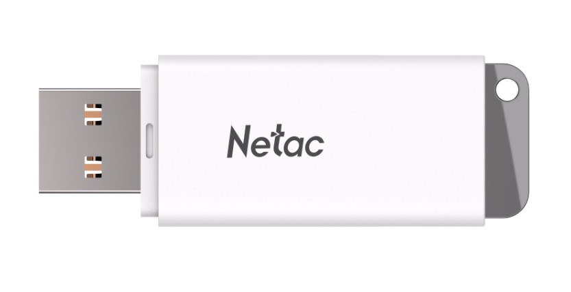 Накопитель Flash USB2.0 drive Netac U185 64Gb RET [NT03U185N-064G-20WH] LED индикатор