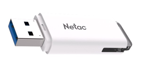 Накопитель Flash USB2.0 drive Netac U185 64Gb RET [NT03U185N-064G-20WH] LED индикатор