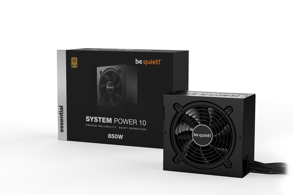 Блок питания be quiet! System Power 10 850W / ATX 2.52, APFC, LLC+SR+DC-DC, 80 PLUS Gold, 120mm fan / BN330