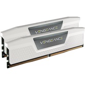 Модуль памяти DDR5 Corsair Vengeance 32Gb (2x16Gb) 5600MHz CL36 (36-36-36-76) 1.25V / CMK32GX5M2B5600C36W / White