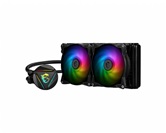 Система водяного охлаждения MSI MAG CORELIQUID 240R V2 / 2x120mm, ARGB, PWM / MAG CORELIQUID 240R V2