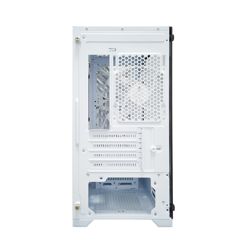 Корпус 1STPLAYER TRILOBITE T5 White / mATX, TG / 4x120mm LED fans inc. / T5-WH-4F1-W