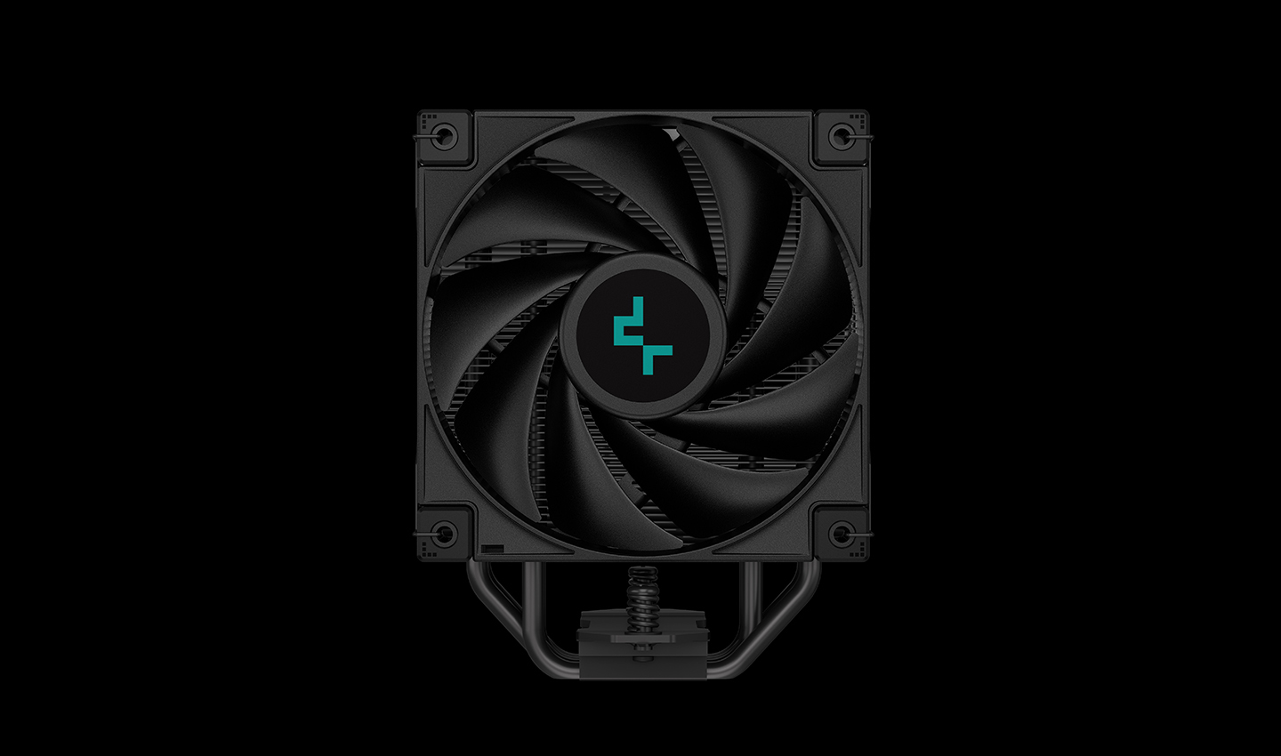 Кулер DEEPCOOL AK400 ZERO DARK LGA1700/1200/115X/AM5/AM4 (18шт/кор, TDP 260W, PWM, Fan 120mm, 4 тепл. трубки, черный) RET