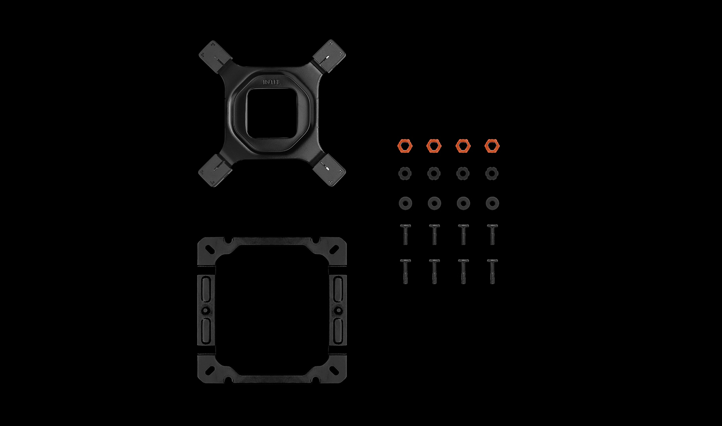 Кулер DEEPCOOL AK400 ZERO DARK PLUS LGA1700/1200/115X/AM5/AM4 (12шт/кор, TDP 260W, PWM, DUAL Fan 120mm, 4 тепл. трубки, черный) RET