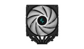 Кулер DEEPCOOL AG620 BK ARGB LGA20XX/1700/1200/115X/AM5/AM4 (9шт/кор, TDP 260W, PWM, ARGB DUAL Fan 120mm, 6 тепл. трубок, черный) RET