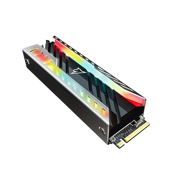 Накопитель SSD Netac M.2 2280 NV3000 RGB NVMe PCIe 500GB NT01NV3000RGB-500-E4X (heat sink)