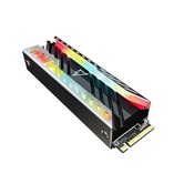Накопитель SSD Netac M.2 2280 NV3000 RGB NVMe PCIe 500GB NT01NV3000RGB-500-E4X (heat sink)