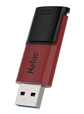 Накопитель Flash USB3.0 drive Netac U182 32Gb RET [NT03U182N-032G-30RE] выдвижной коннектор