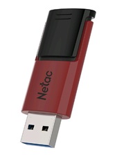 Накопитель Flash USB3.0 drive Netac U182 128Gb RET [NT03U182N-128G-30RE] выдвижной коннектор