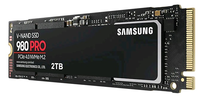 Накопитель Samsung 980 Pro M.2 NVMe 2Tb <MZ-V8P2T0BW>