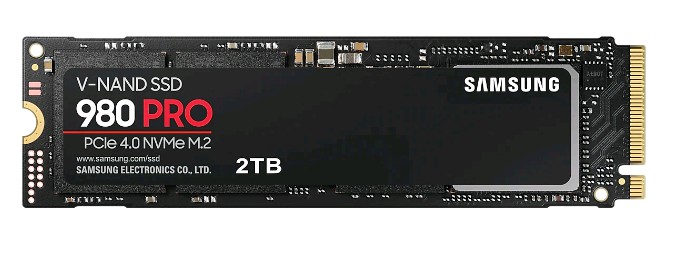 Накопитель Samsung 980 Pro M.2 NVMe 2Tb <MZ-V8P2T0BW>