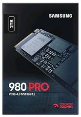 Накопитель Samsung 980 Pro M.2 NVMe 2Tb <MZ-V8P2T0BW>