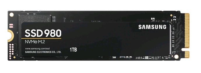 Накопитель Samsung 980 M.2 NVMe  1Tb <MZ-V8V1T0BW>