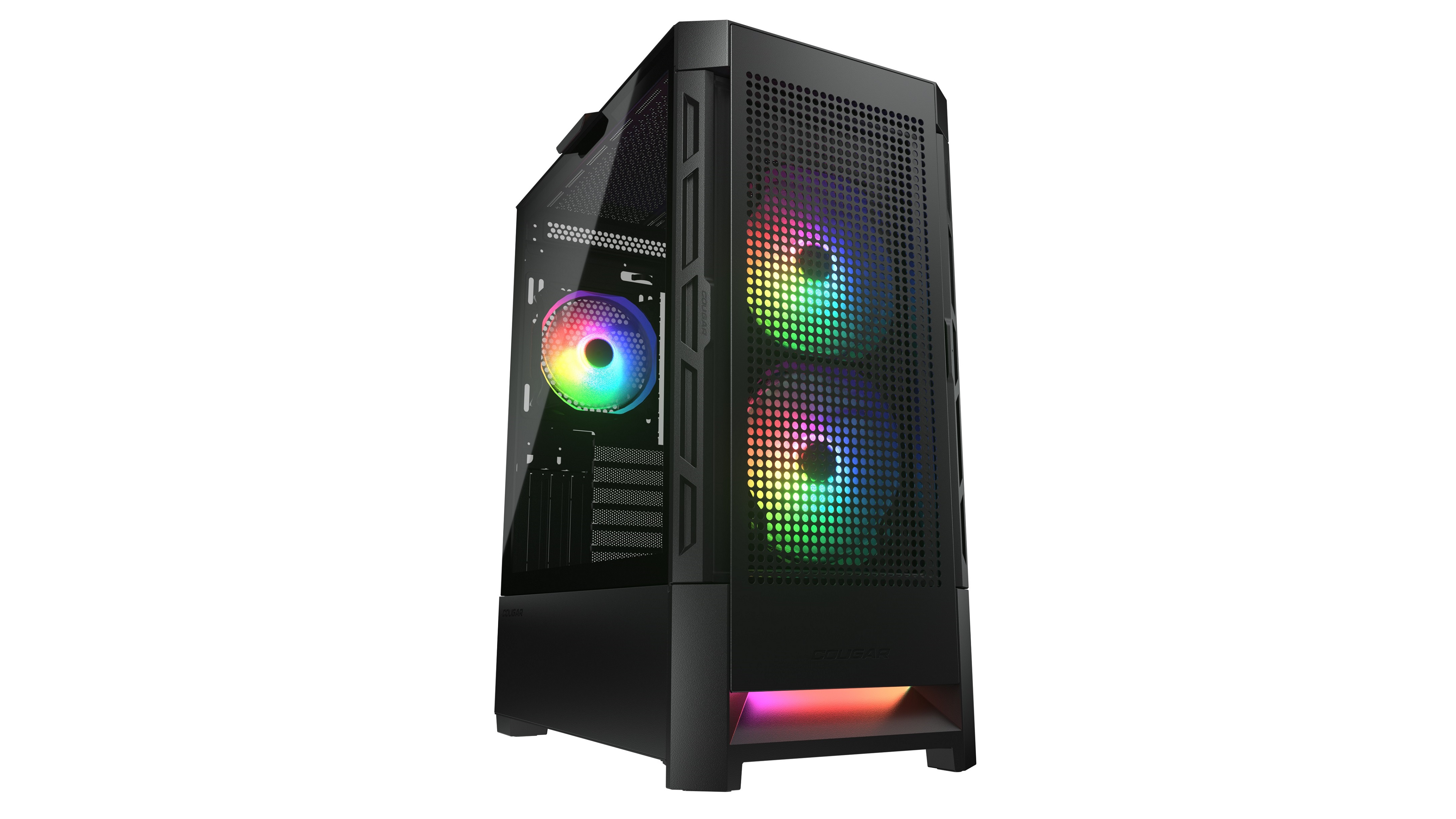 Корпус Cougar Airface RGB Black, 2х140mm + 1x120mm ARGB Fan, ARGB Fan Hub, ...