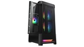 Корпус Cougar Airface RGB Black, 2х140mm + 1x120mm ARGB Fan, ARGB Fan Hub, без БП, черный, ATX