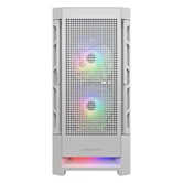 Корпус Cougar Airface RGB White, 2х140mm + 1x120mm ARGB Fan, ARGB Fan Hub, без БП, белый, ATX