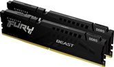 Модуль памяти DDR5 Kingston 32Gb KIT (16GbX2) 5600MHz FURY Beast CL40 [KF556C40BBK2-32]