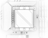 Комплект водяного охлаждения ID-COOLING DASHFLOW 240 BASIC WHITE LGA20XX/1700/1200/115X/AM5/AM4 (4шт/кор,TDP 260W, cнежно-белый, PWM, Помпа с White LED подств., DUAL White LED FAN 120mm) RET