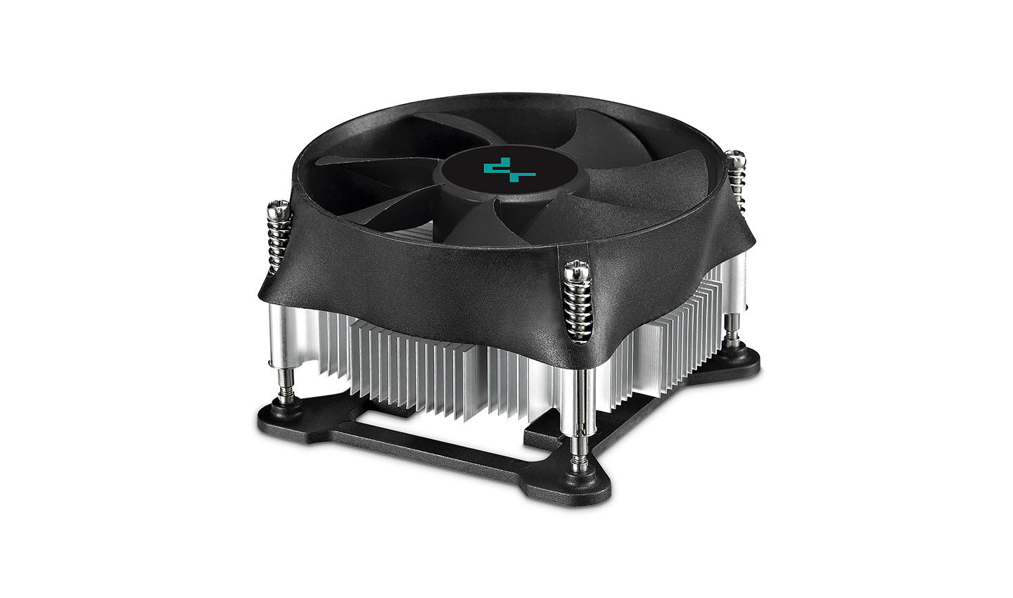 Кулер DEEPCOOL THETA 15 PWM 1700 LGA1700 низкопрофильный 52mm (64шт/кор, TDP 65W, PWM, Fan 100mm, на винтах) Color BOX