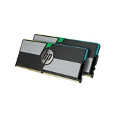 Модуль памяти DDR4 HP V10 RGB 16GB (2x8GB) 3200MHz CL16 (16-20-20-38)  Black Heatsink 48U43AA#ABB