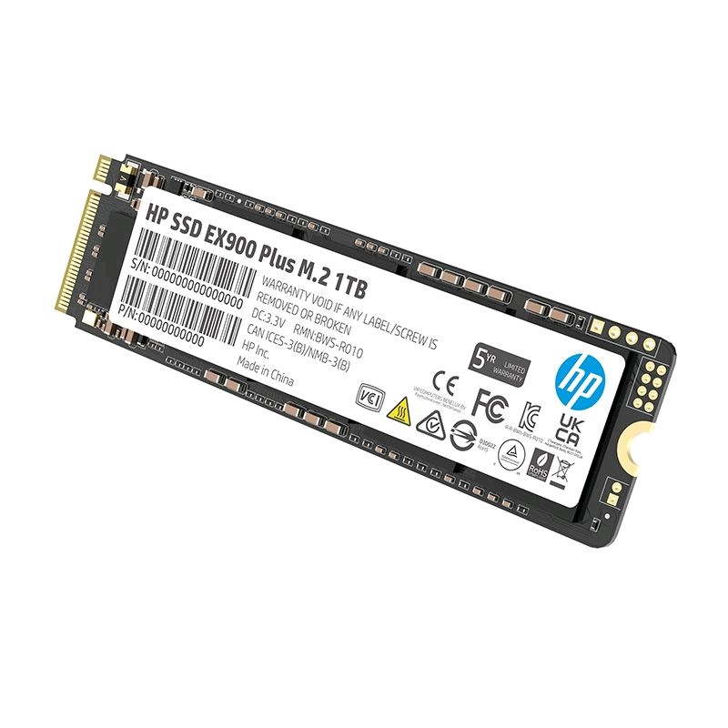 Накопитель SSD HP M.2 2280 NVMe PCIe EX900 plus 1Tb 35M34AA#ABB