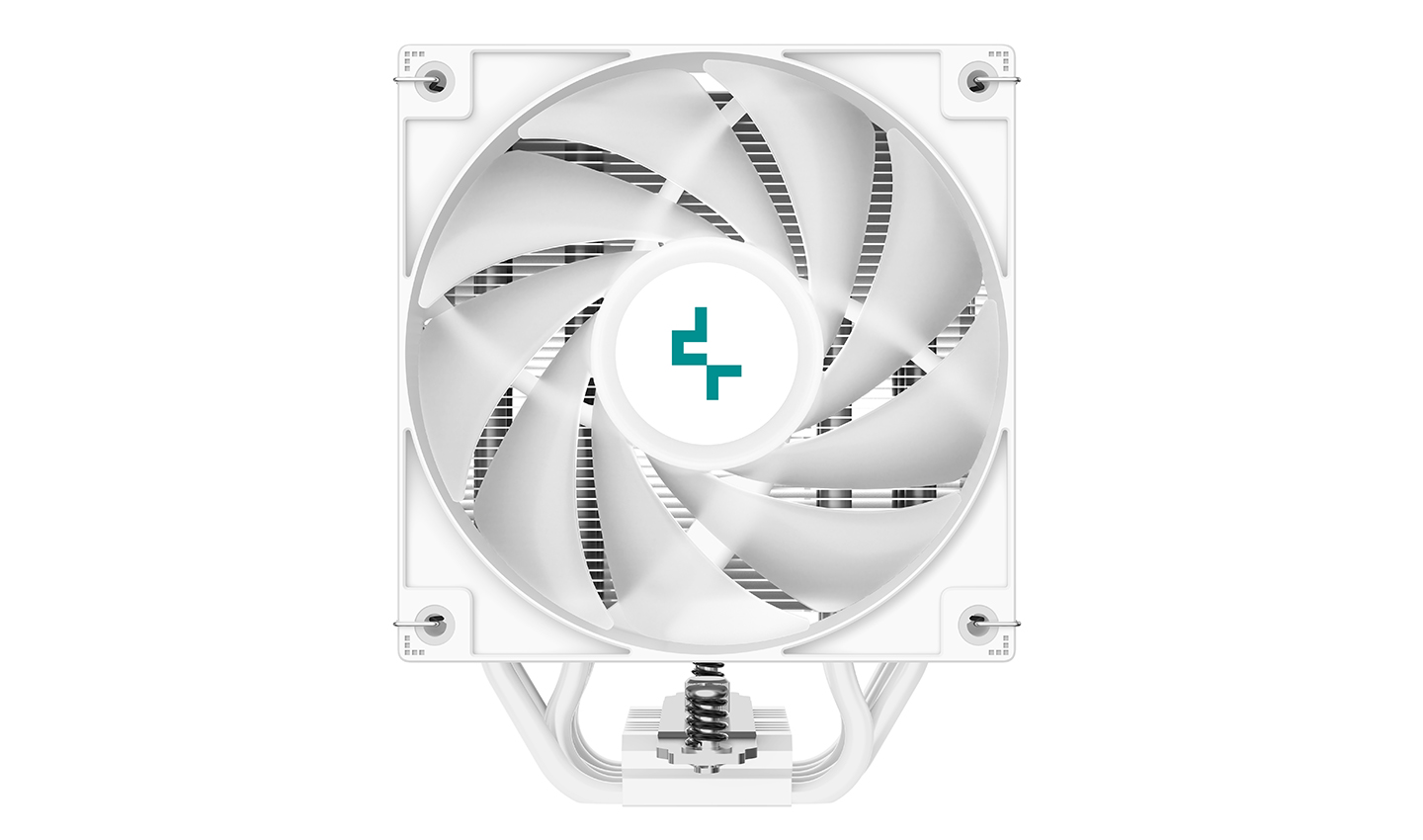 Кулер DEEPCOOL AG500 WH ARGB LGA1700/1200/115X/AM5/AM4 (12шт/кор, TDP 240W, PWM, ARGB Fan 120mm, 5 тепл. трубок, белый) RET