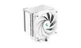 Кулер DEEPCOOL AK500 WH LGA20XX/1700/1200/115X/AM5/AM4 (9шт/кор, TDP 240W, PWM, Fan 120mm, 5 тепл. трубок, Copper Base, белый) RET