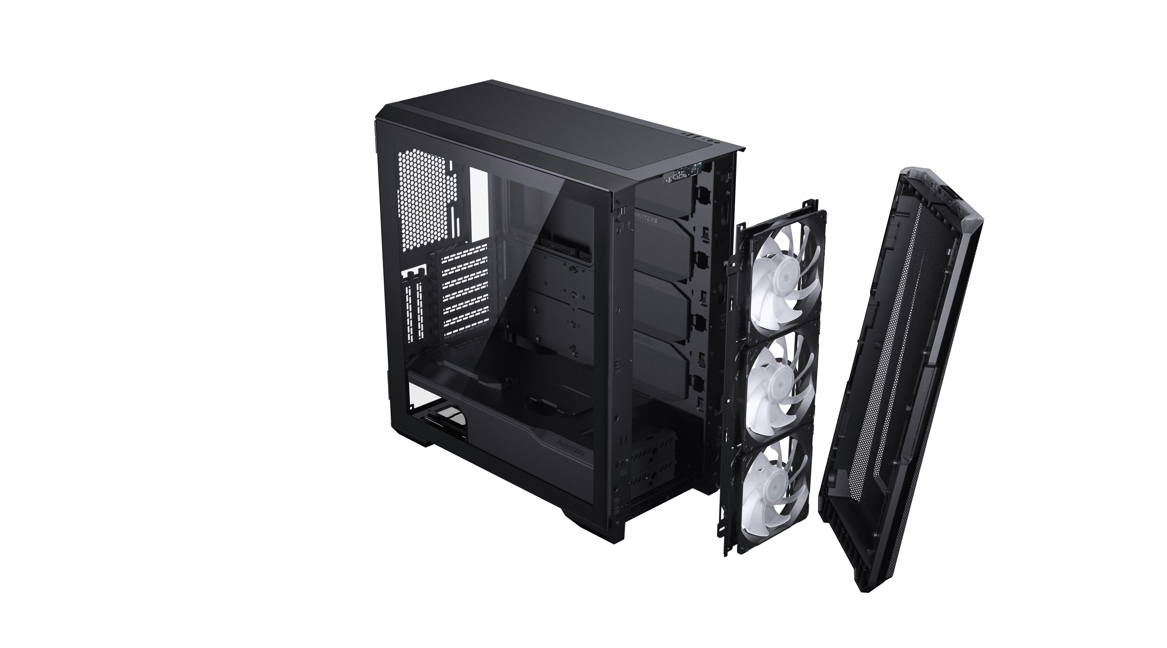 Корпус PHANTEKS Eclipse G500A, Black, 3х 140mm ARGB Fan, Tempered Glass, Mid-Tower / PH-EC500GA_DBK01A_RU