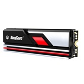 Накопитель SSD KingSpec M.2 2280  XG7000 PRO 512GB NVMe PCIe Gen4 x4 с радиатором  /  XG7000-512 PRO
