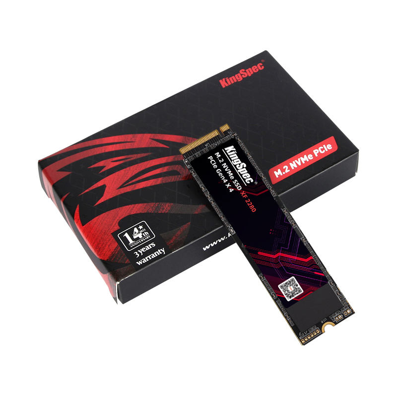 Накопитель SSD KingSpec M.2 2280  XF 512GB NVMe PCIe Gen4 x4  /  XF-512 2280