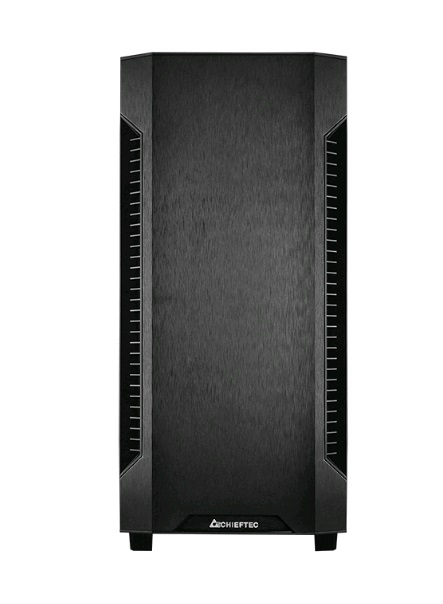 Корпус CHIEFTEC ELOX AS-01B-OP без БП, черный, ATX