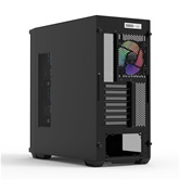 Корпус ZALMAN Z10 PLUS, без БП, боковое окно (закаленное стекло), черный,  ATX