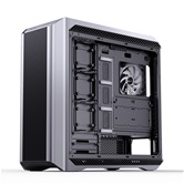 Корпус JONSBO D500 Silver без БП, боковая панель из закаленного стекла, ARGB LED-strips, mini-ITX, micro-ATX, ATX, EATX, серебрянный