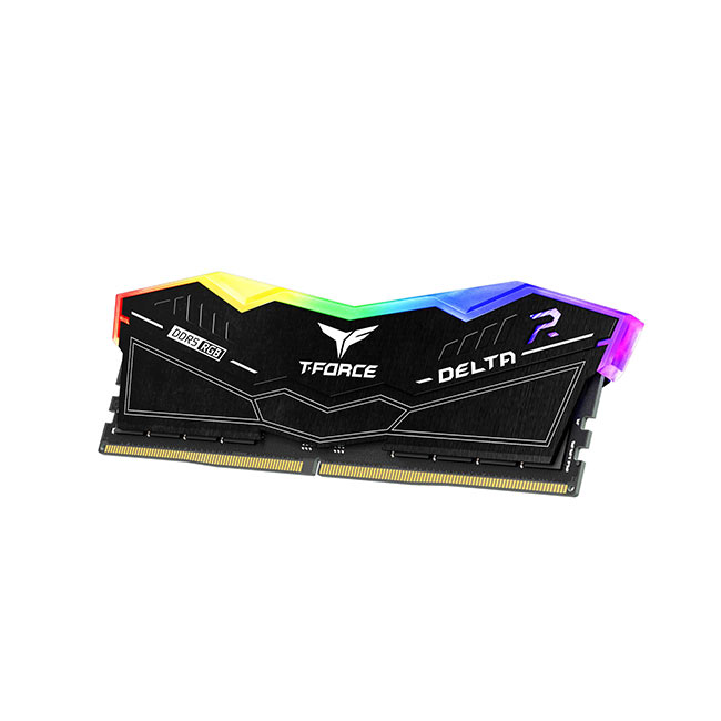 Модуль памяти DDR5 TEAMGROUP T-Force Delta RGB 32GB (2x16GB) 7200MHz CL34 (34-42-42-84) 1.4V / FF3D532G7200HC34ADC01 / Black