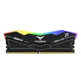 Модуль памяти DDR5 TEAMGROUP T-Force Delta RGB 32GB (2x16GB) 7200MHz CL34 (34-42-42-84) 1.4V / FF3D532G7200HC34ADC01 / Black