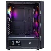 Корпус 1STPLAYER FD3 Black / ATX / 4x120mm FRGB fans / FD3-BK-4F1