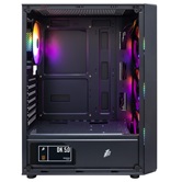 Корпус 1STPLAYER FD3 Black / ATX / 4x120mm FRGB fans / FD3-BK-4F1