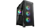 Корпус Cougar Airface Pro RGB Black, 4х120mm ARGB Fan, ARGB Fan Hub, без БП, черный, E-ATX