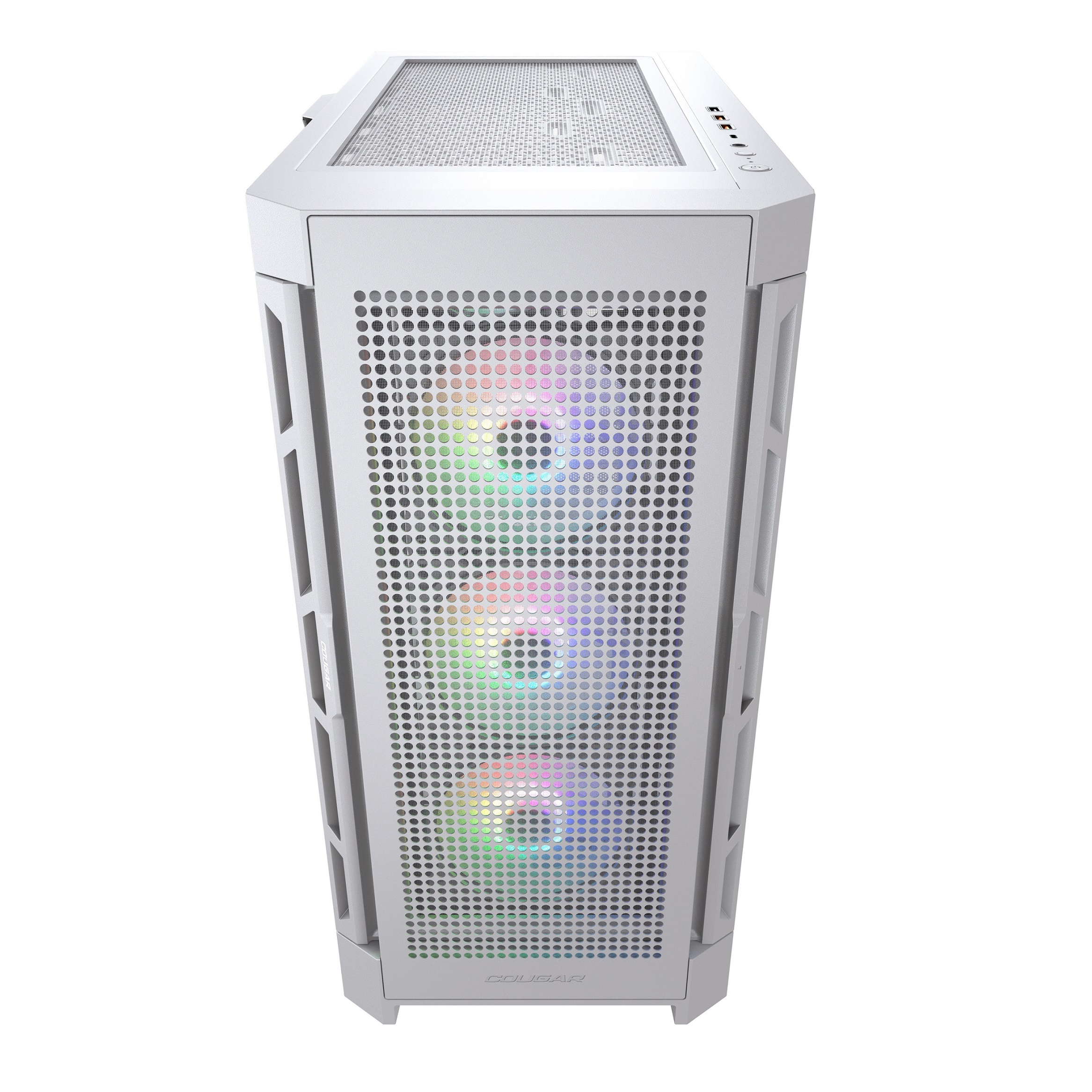 Корпус Cougar Airface Pro RGB White, 4х120mm ARGB Fan, ARGB Fan Hub, без БП, белый, E-ATX